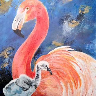 Die_Flamingo_Mutter
