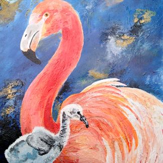 Die_Flamingo_Mutter